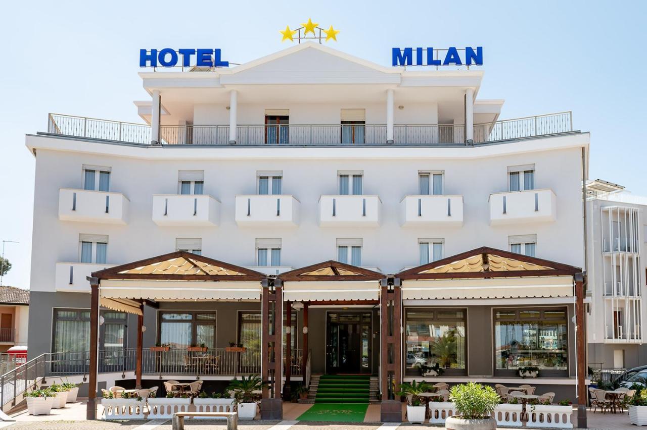Hotel Milan Розолина-Маре Экстерьер фото