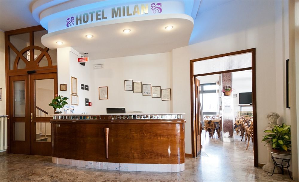 Hotel Milan Розолина-Маре Экстерьер фото